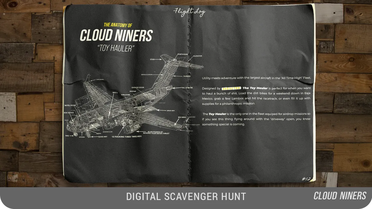Additional image from the Cloud Niners story world